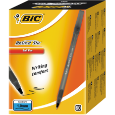 Bic Round Tükenmez Kalem Siyah 60'lı